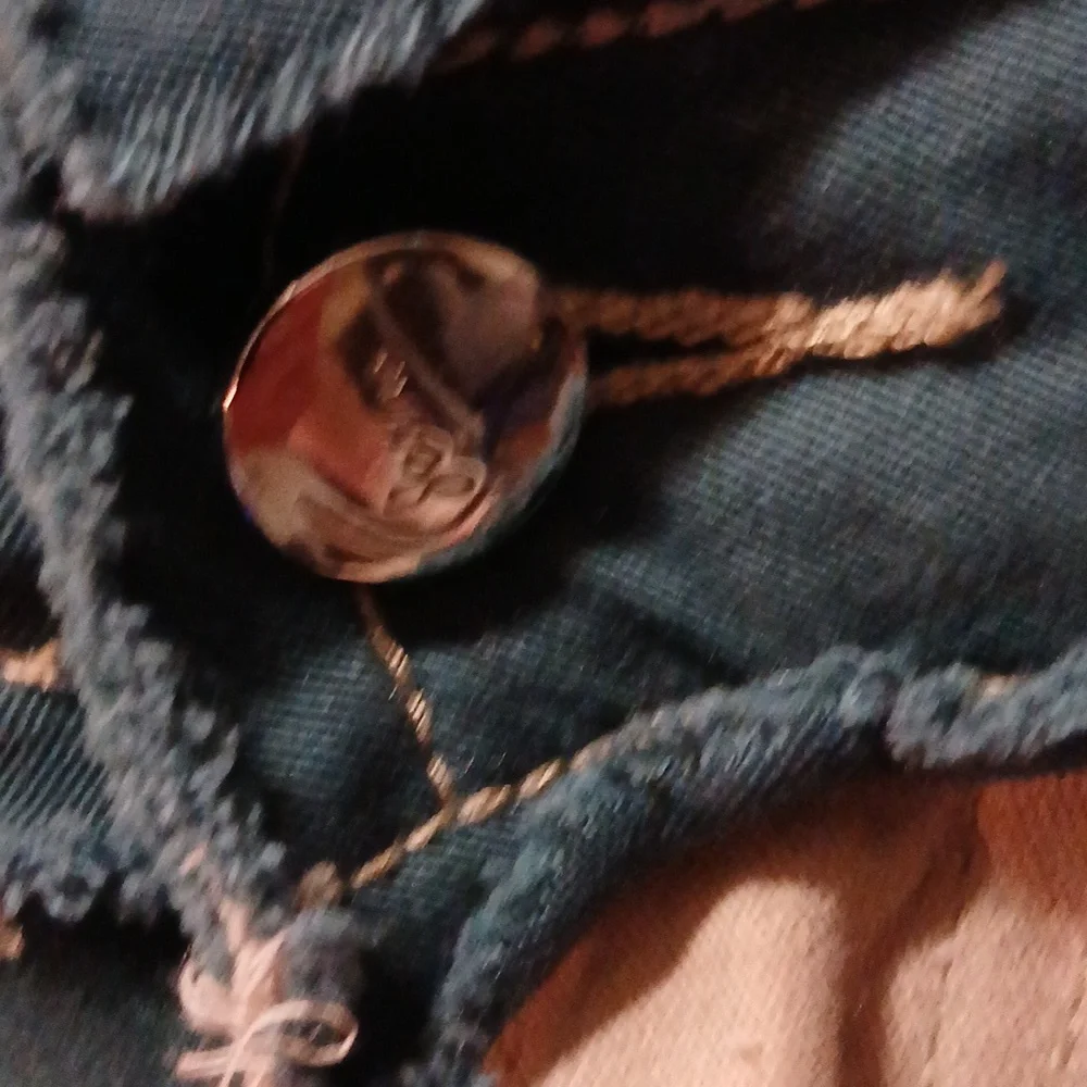 Retro Patch Work Raw Hem Jeans - Picture 7 of 10